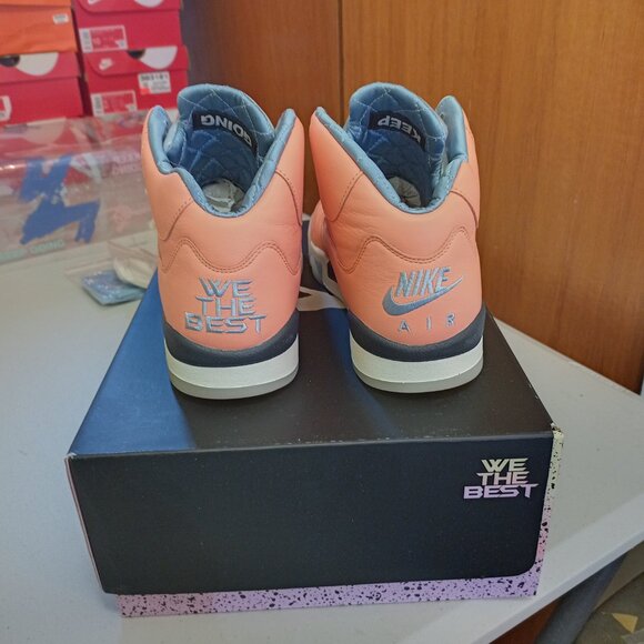 Size 10.5 - Jordan 5 Retro x DJ Khaled Mid We The Best - Crimson Bliss - Picture 13 of 14